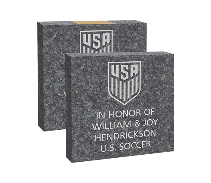 [USSNTC 8X8 LOGO GRANITE] 8x8 U.S. Soccer Logo Granite (Paver)